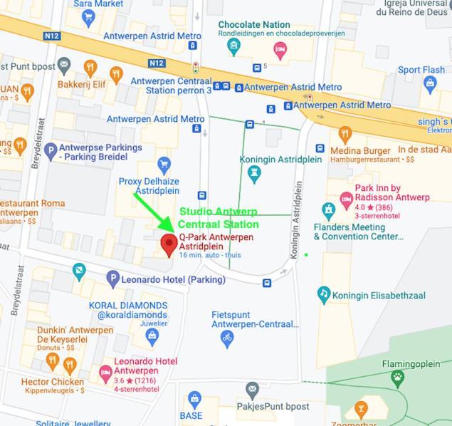 Studio Antwerp Central Station Ngoại thất bức ảnh